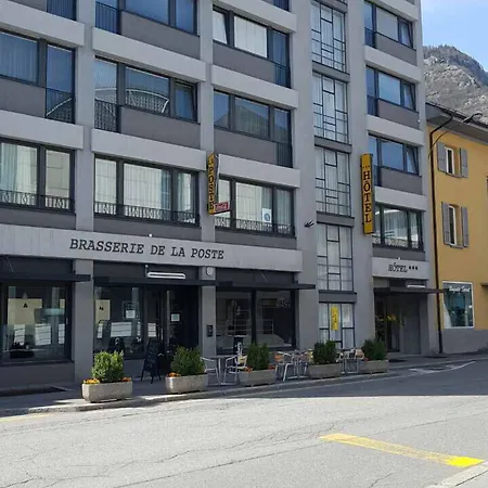 De La Poste - Center 3* Martigny