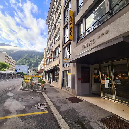 Hotel De La Poste - Center Martigny