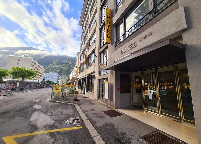 Hotel De La Poste - Center Martigny
