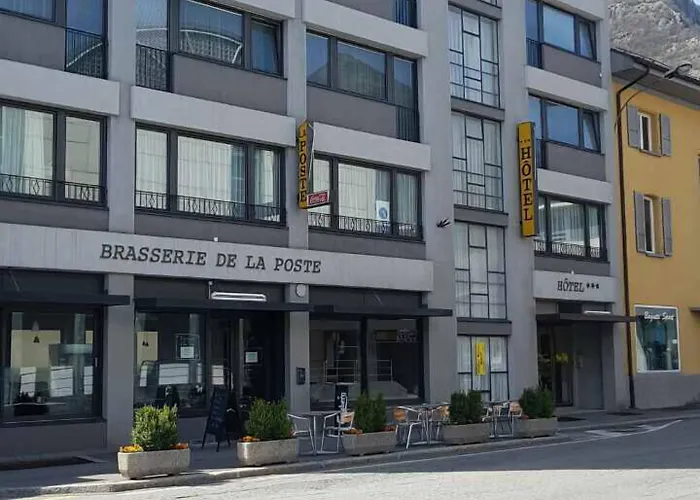 De La Poste - Center 3* Martigny